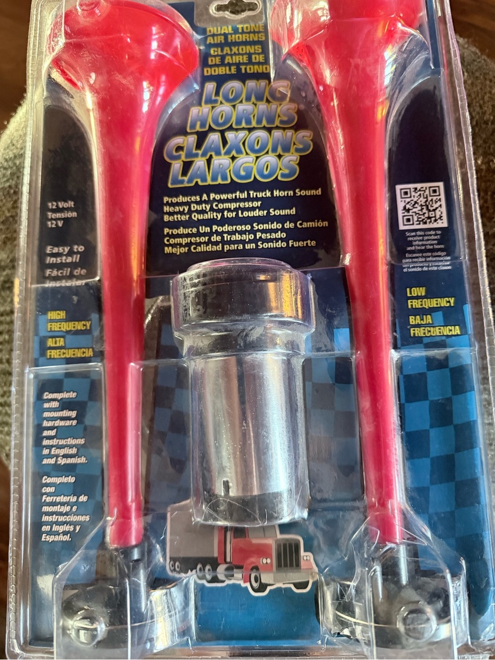 Long Horns Dual Tone Air Horns